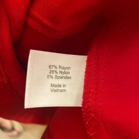 Lane Bryant Women's Red Jacket - Picture 4 of 4